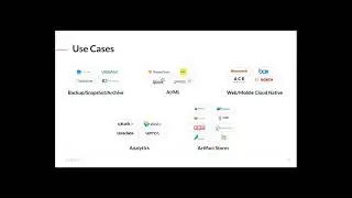 Use Cases - Analytics, Backups + ML with MinIO Object Storage + VMware's Data Persistence Platform