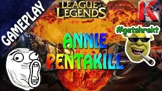 [League of Legends] Annie Pentakill Ranked Plat