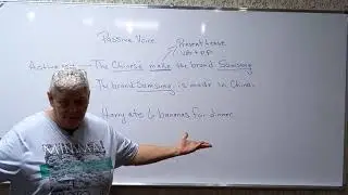 Passive voice and gerunds