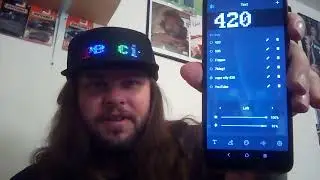 My new led hat is legit