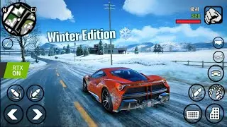 GTA San Andreas Winter Graphics Mod! New Christmas Mod In GTA SA Android | Uj GAMERX