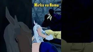 🍑Mirko vs Nomu 👀🤣  