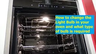 How To Change The Bulb In Your Oven