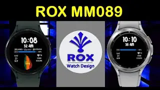 ROX MM089 | Samsung galaxy Gear Watch Face Design by ROX | Latest