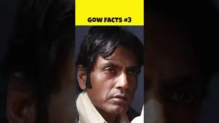 Gangs Of Wasseypur Unknown Facts  | Part 3 | #gow #facts #shorts