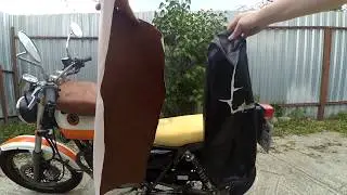 Перешил сидение Suzuki Grasstracker TU250