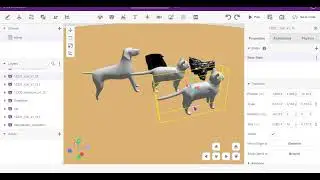 Change material of models  in Pictoblox  | 3D and XR Studio | PictoBlo