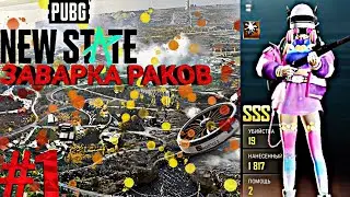 ЗАВАРКА РАКОВ В PUBG NEW STATE #1 PUBGM
