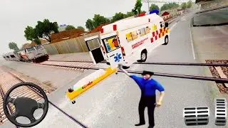Bus Simulator Indonesia - Ambulance Service Simulator games Best Android Gameplay #2024