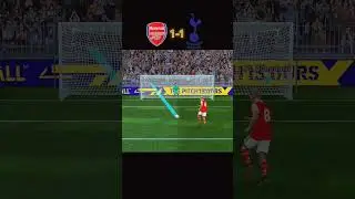 Arsenal Vs Tottenham | penalty challenge | efootball mobile • pesmobile 🔥#shorts #efootball