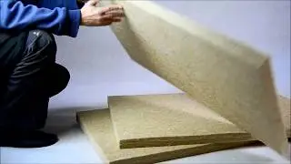 Tvrdá konopná deska tl. 50 mm - 100 kg/m3
