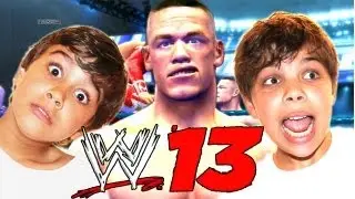 WWE 13 Gameplay - PANCADARIA TOTAL: John Cena vs Sin Cara