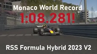 RSS Formula Hybrid 2023 V2 - Monaco  *WORLD RECORD* 