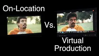 On-Location Vs. Virtual Production!  -  Camera and LED Stage Test