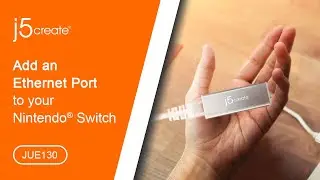 j5create® Add Ethernet to your Nintendo Switch™ JUE130