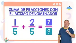 Suma de fracciones con el mismo denominador | Fácil