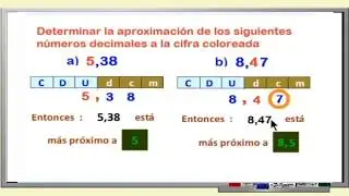 Comparación de números decimales | Matemática