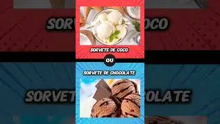 E ae qual você prefere?😀 #perguntaserespostas #curiosidades #quiz