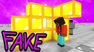 Minecraft, aber es ist FAKE
