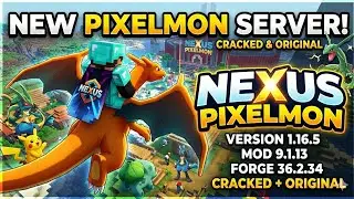 🔥Best Pixelmon 1.16.5 server for Cracked + Premium Players | Server Release! 🎉 | (2026) | Nexus 😎 |