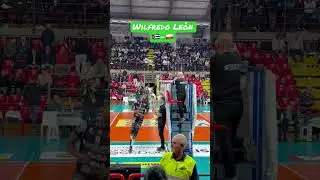 Volleyball | warm up spike | Wilfredo León 💪