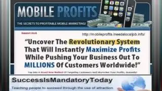Get Mobile Profits to Explode Your Local Work from Home Job