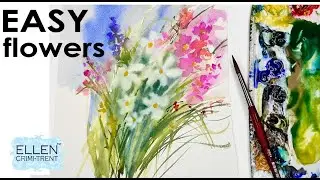 EASY Watercolor techniques for ANY skill level!