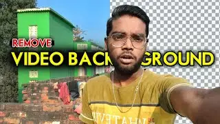 Remove Video Background Using AI without Green SCREEN