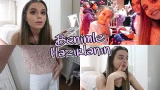 BENİMLE KINAYA HAZIRLAN + V L O G 🔥😍