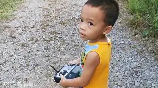 Shahmie 1st time hover heli saiz 500