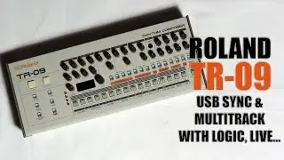 Roland TR-09 USB synchro et multipiste avec logiciel MAO : Tuto FR