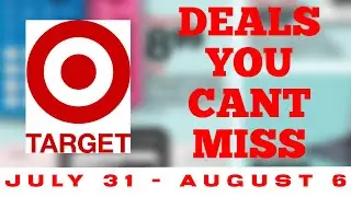 Can't Miss Deals From Target in August 2022. Remember to pricematch.