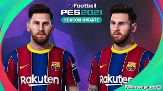 PES 2021 Faces Lionel Messi