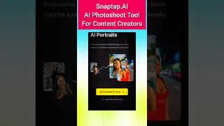 Snaptap AI Create professional photos effortlessly #ai #aitools #tech #technology