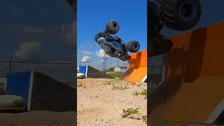 A Splash of Color! #RCHopUps #monstertruck #Ford #GoPro #Losi #RC