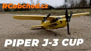 RC-rádce // PIPER J-3 CUP // LET - TEST - RECENZE od RCobchod.cz
