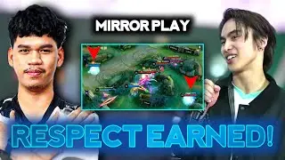 Respect Earned! Renejay and Ch4knu Mirror play! Renejay can't stop praising Ch4knu's Performance