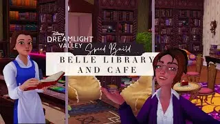 Belle’s Library and Cafe | SPEED BUILD | Disney Dreamlight Valley