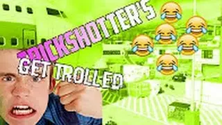 Trollling trickshotter's BLOCKING THE PLANE!