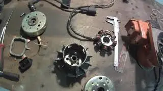 Бензопила Урал с фарой и зажиганием от скутера