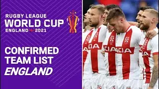 England - Rugby League World Cup Squad 2021