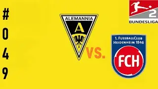 EA FC 25 Karrieremodus mit Aachen #049  9.Spieltag gegen FC Heidenheim