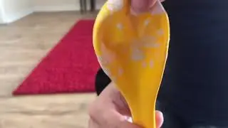 Birthday balloons pop
