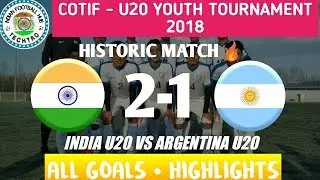 India U20 vs Argentina U20 || 2 - 1 Full Match Highlights in 1080p HD ||