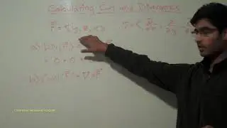 Calculating Curl and Divergence