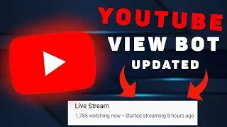 View Bot YouTube 2021 YouTube Auto views YouTube - Work