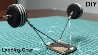 RC Plane Landing gear Build DIY 