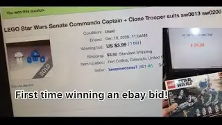 Ah Victory(First time winning an Ebay bid)