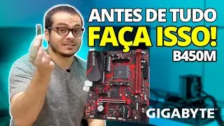 FIRST STEPS OF OUR GAMING PC WITH GIGABYTE B450M GAMING - UPDATE BIOS - SECURE BOOT - XMP