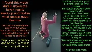 The harsh reality in plain view